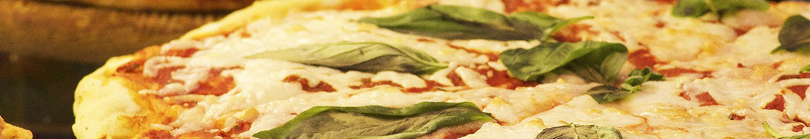 Eating Italian Pizza at Three Brothers Italian Restaurant - Greenbelt restaurant in Greenbelt, MD.